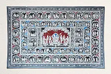 Chitra Katha . चित्र कथा | Pattachitra Traditional Painting ~ Ramdarbar