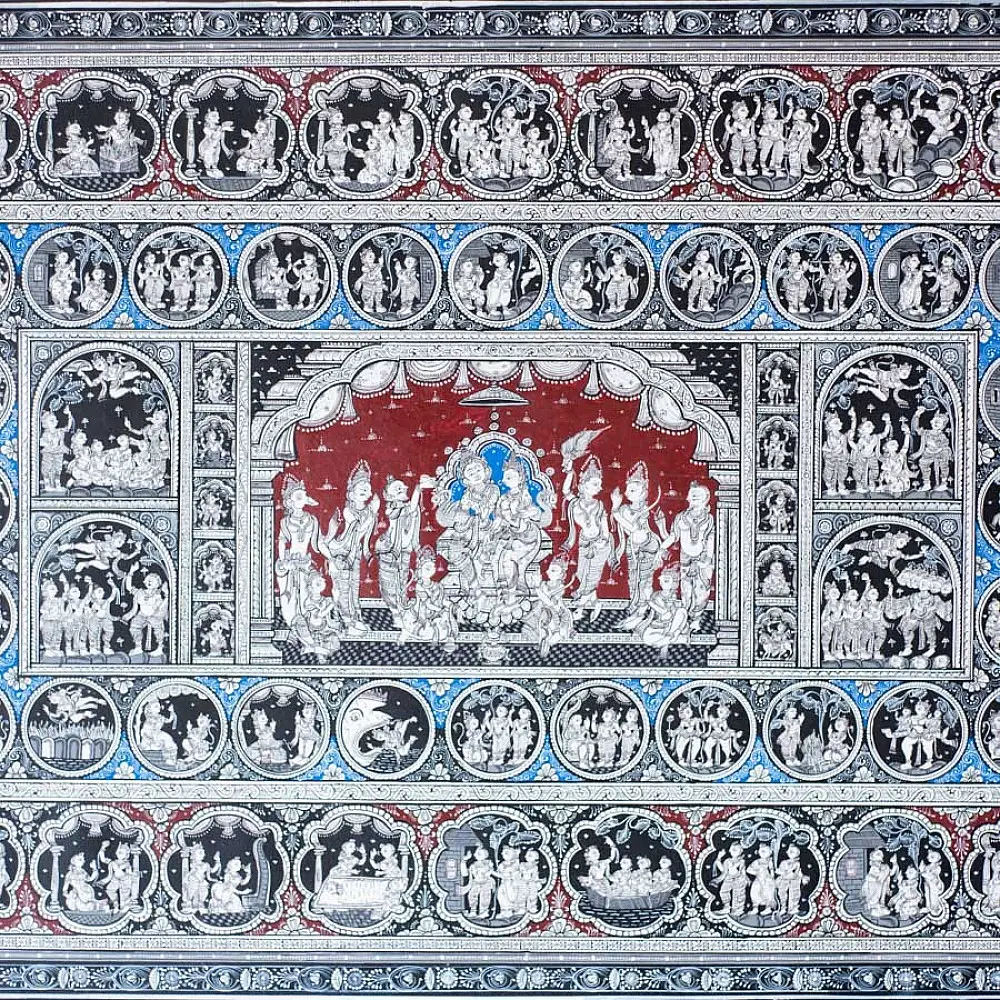 shop Traditional patachitra Painting ~ Ramdarbar