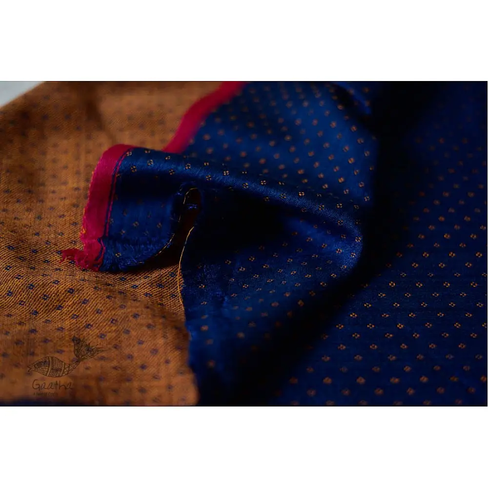 Mashru ✧ Silk+cotton Fabric ( Per meter ) ✧ 12