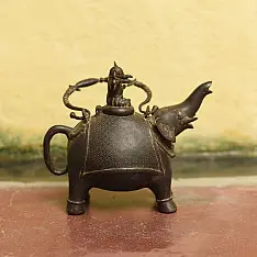 Antiquities from Khajuraho | Ganesha & Ganjraj Kamandal