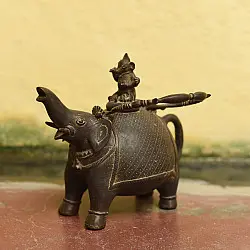 Antiquities from Khajuraho | Ganesha & Ganjraj Kamandal