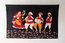 Batik Painting ~ Folk Dancer