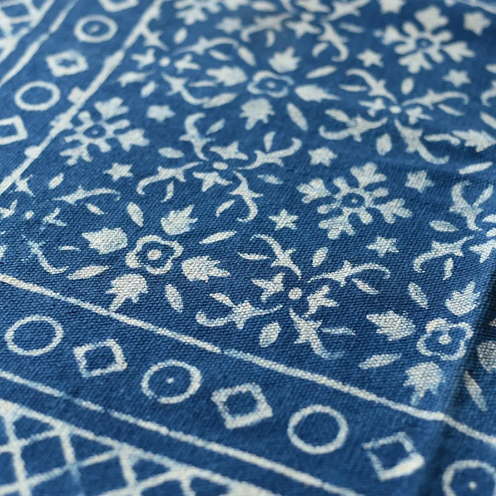 shop Indigo Natural Color Dhurrie