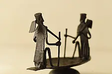Ahou | Wrought Iron ~ Candle Holder