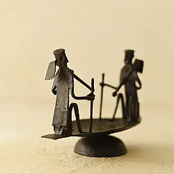 Ahou | Wrought Iron ~ Candle Holder