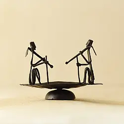 Ahou | Wrought Iron ~ Candle Holder