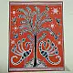 shop Mandana Art - Painting  | Tree & Peacock