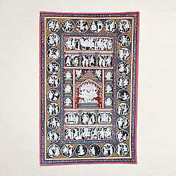 Chitra Katha . चित्र कथा | Pattachitra Traditional Painting With Natural Color ~ Ganesha Story