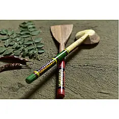 Rasoi ✯ Kutch lacquer ladles { Set of Two} ✯ 7