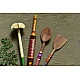 Rasoi ✯ Kutch lacquer ladles { Set of Four } ✯ 9