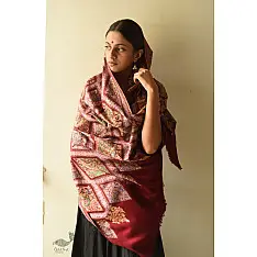 Pasham | Pashmina Shawl - Sozni Jamawar Embroidery - (One of a kind)