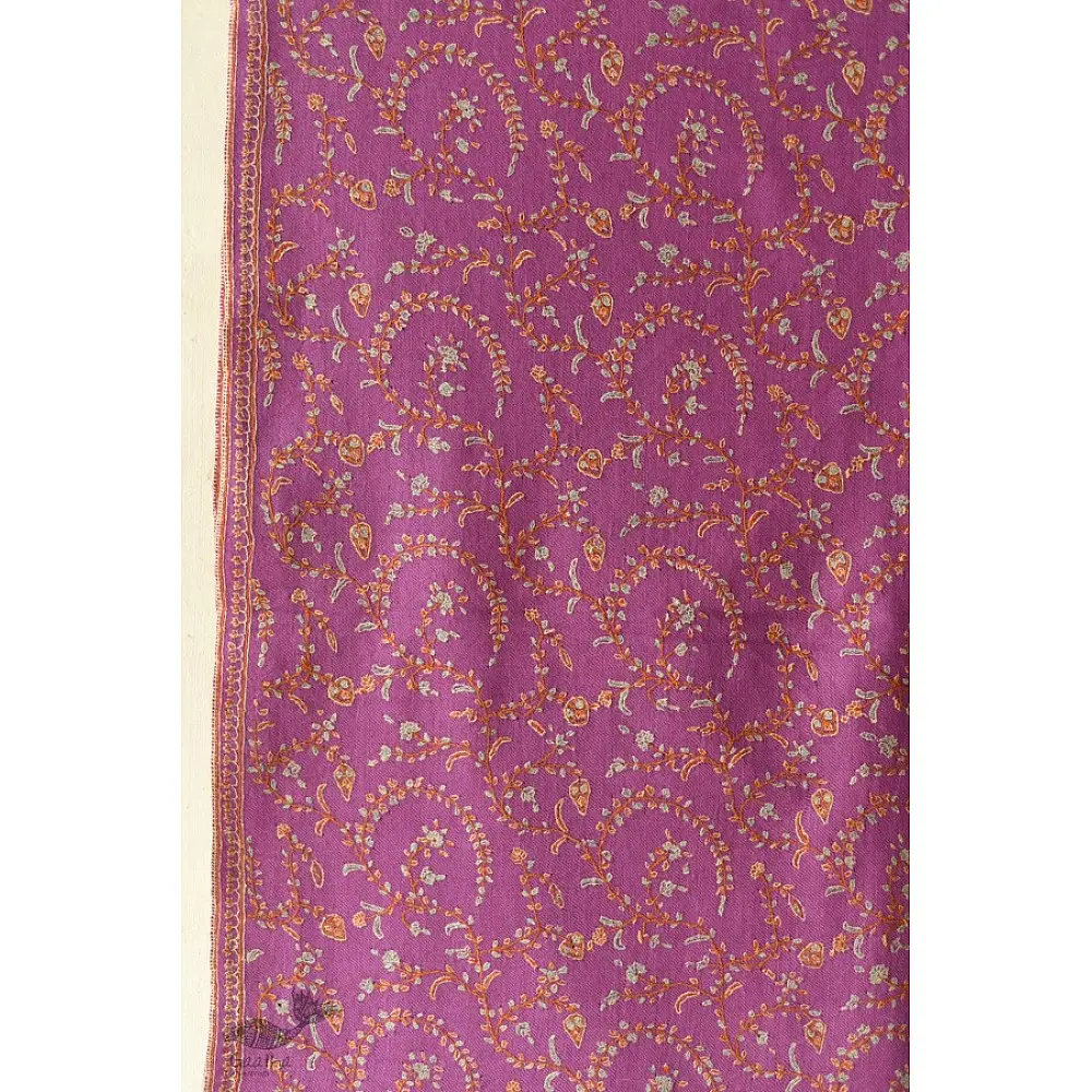 shop Kashmiri Handwoven Pashmina Shawl ~ Sozni Jamawar Embroidery
