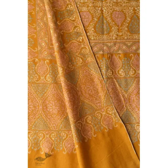 shop Sozni Jamawar Embroidered Kashmiri Pashmina Shawl