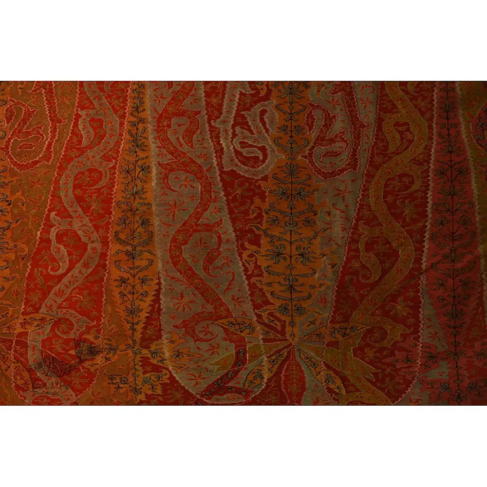 shop Kashmiri Pashmina Long Antique Jamawar shawl