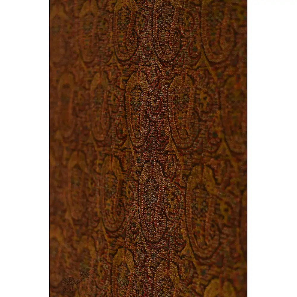 shop Antique Kani Embroidered Black Pashmina Shawl