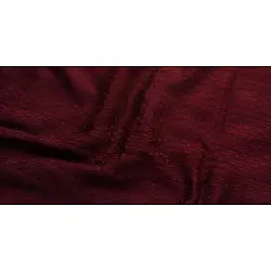 Mashru ✧ Silk+cotton Fabric ( Per meter ) ✧ Maroon Fabric With Mehndi Green Dots