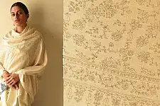 Pasham | Pashmina Shawl Kashmiri Sozni Jamawar Embroidery