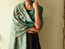 Pasham | Sozni Jamawar Embroidery - Pure Pashmina Shawl Pasham | Sozni Jamawar Embroidery - Pure Pashmina Shawl