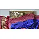 shop online gajji silk bandhni dupatta with zari pallu