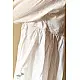 shop Handloom Cotton - Stitched Plain White Kediyu