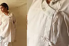 Raas | Unisex Kediyu - Handloom Cotton ~ White
