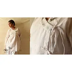 Raas | Unisex Kediyu - Handloom Cotton ~ White