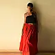 Loom & Light - Handloom Cotton Skirt ~ Red