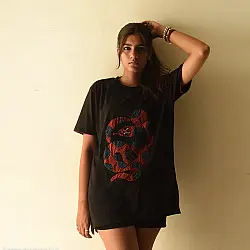 Handmade Applique Tshirt | Nagraj (Two Color Options )