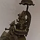 Shop Antique from Khajuraho Brass Ganesh Rath With Mushak & Gajraj