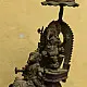 Shop Antique from Khajuraho Brass Ganesh Rath With Mushak & Gajraj