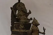 Antiquities from Khajuraho | Ganesha on Gajraj