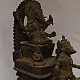 Shop Antique from Khajuraho Brass Ganesh Rath With Mushak & Gajraj