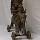 Shop Antique from Khajuraho Brass Ganesh Rath With Mushak & Gajraj
