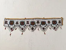 Prachin . प्राचीन || Bead Work ~ Antique Wall Hanging Toran - Sun Motif