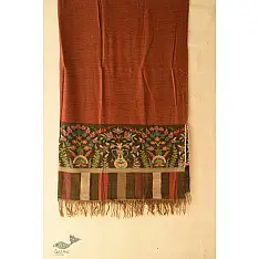Gul - Kashmiri Handwoven Kani | Pure Pashmina unisex Shawl (Reversible)