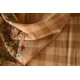 shop Kashmiri handwoven Pure Pashmina Kani Checks Shawl