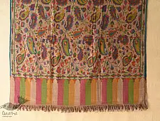 Gul - Kashmiri Handwoven Kani work Pashmina Shawl