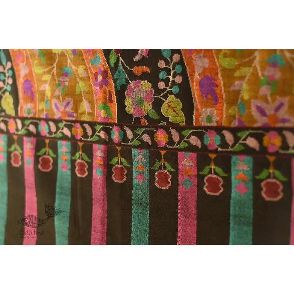 shop Kashmiri Kani Shawl 100% Pure Pashmina