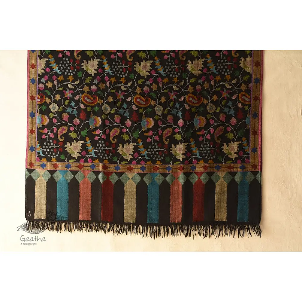 shop Kani Handspun Kashmiri Shawl Pure Pashmina Wool
