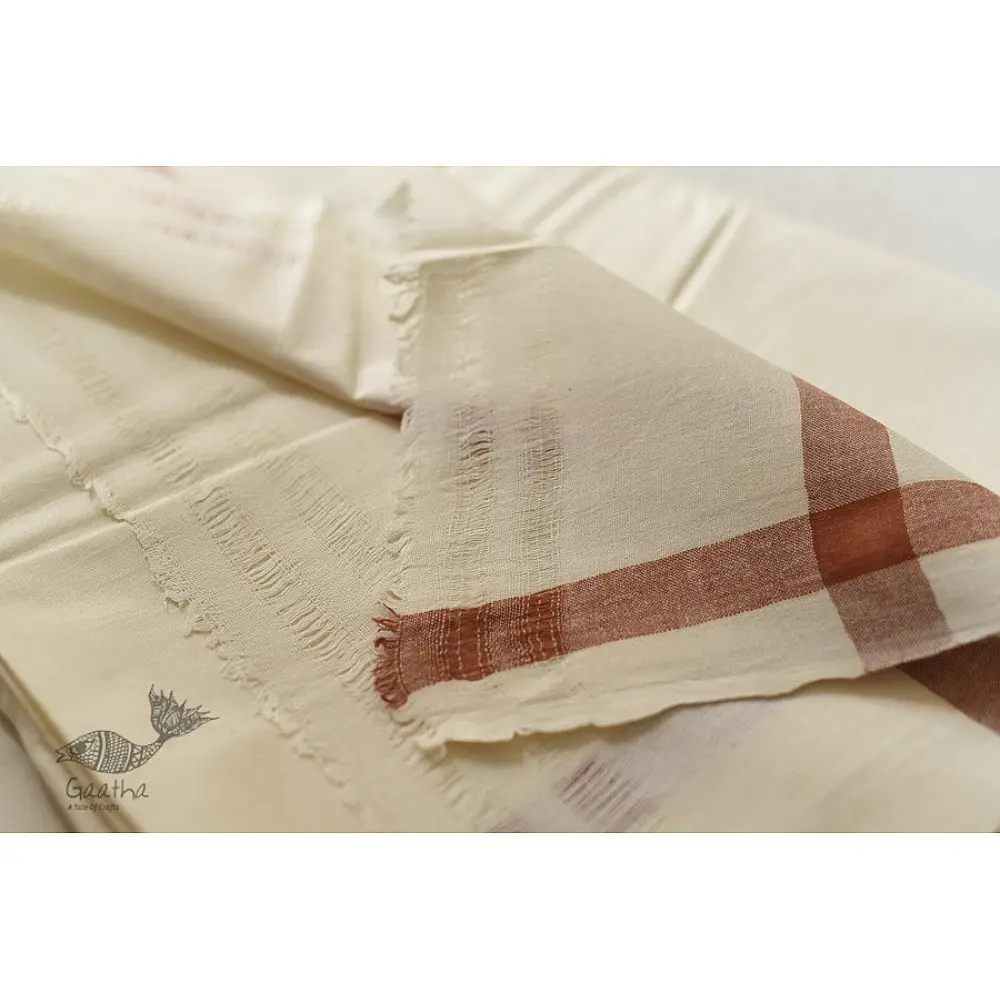 Handspun Pure Cotton Dhoti & Khes