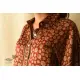 buy Ajrakh Modal Silk Red Shirt