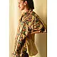 buy Natural Dyed Ajrakh Modal Silk Shirt