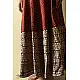 shop Natural Dyed Jawariya Block Printed A-Line Long Skirt