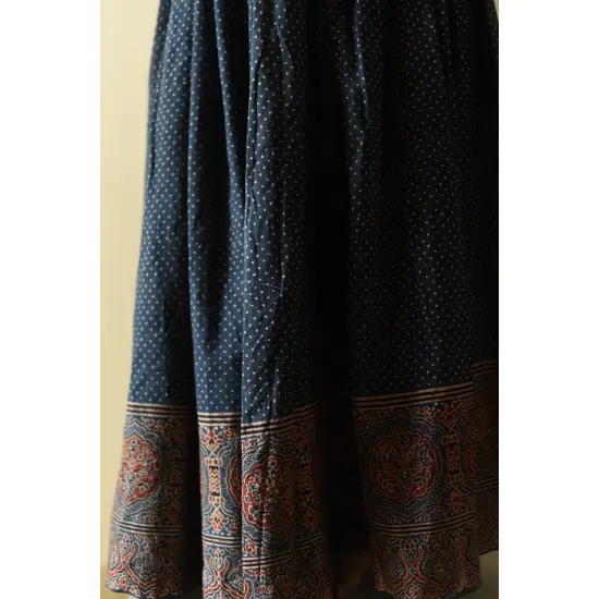 shop  Ajrakh Prints with Natural Dye - Long Skirt