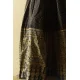 shop  Ajrakh Prints with Natural Dye - Carbon Black Long Skirt