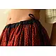 shop Ajrakh Prints Long Skirt / Ghagra With Natural Dyed