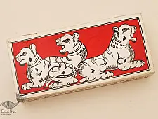Wooden box ☀ Tiger - 106