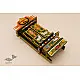 कथनिक ☀ Kaavad a Wooden Shrine ( Green - 29 cm) ~ 115