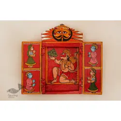 कथनिक ☀ Kaavad a Wooden Shrine { Single piece } ~ 129