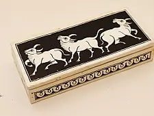 Wooden box ☀ COws - 105